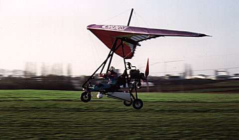 Im schnellen Überflug